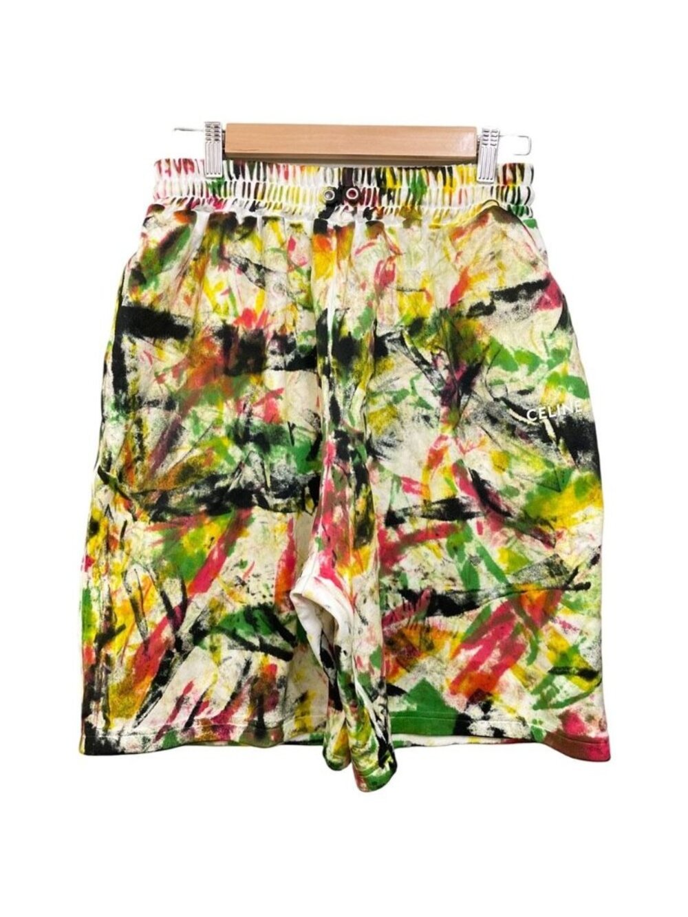 Celine Tie Dye Shorts XS Pants